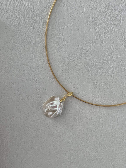 Golden Petal Choker in 18K Gold Vermeil